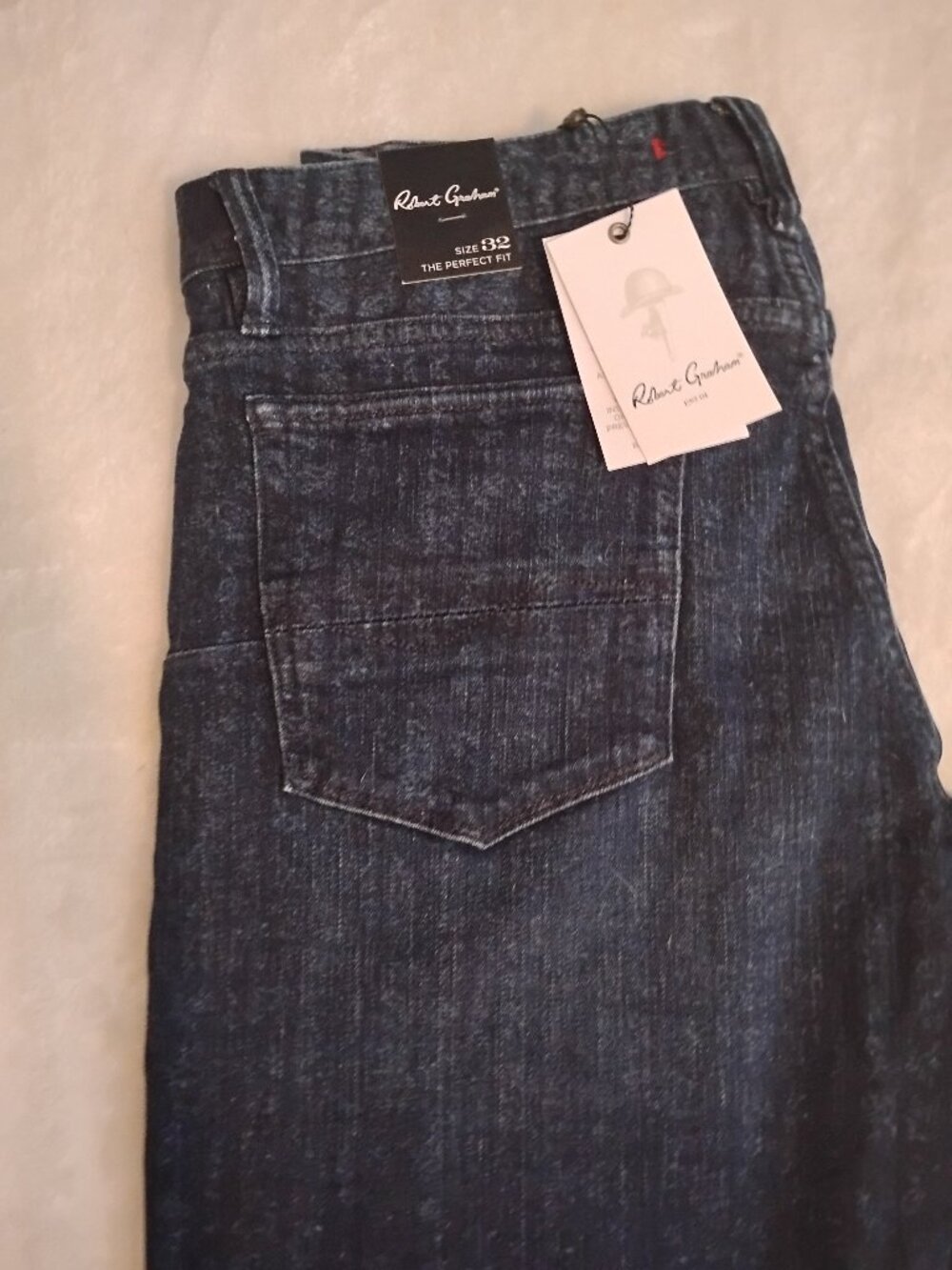 Robert Graham Valente navy Jeans